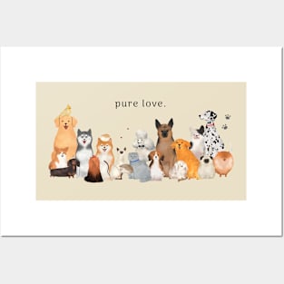 Animal Love Posters and Art